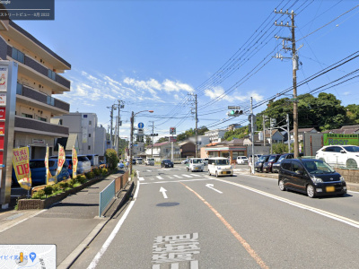 「横須賀市 武町の、名称不明の交差点」　ヨコハマ買い出し紀行